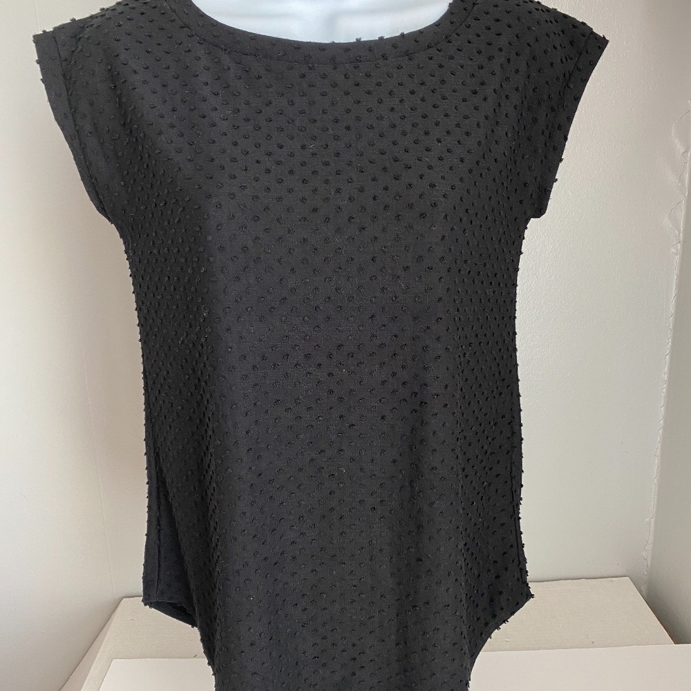 Wilfred Aritzia Black Anders Split Back Shirt Xxs - image 1